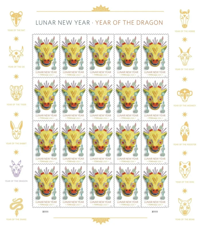USPS_YearoftheDragon_2024_Stamp_Sheet USPS_YearoftheDragon_2024_Stamp_Sheet