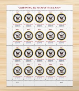 U.S. Navy Stamps 2025